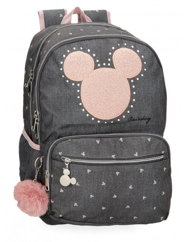 38227D1 ADAPT. BACKPACK 44CM 2C. MICKEY STUDS